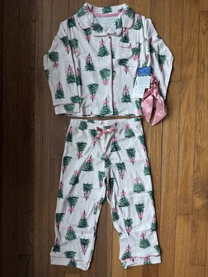 NWT Viral TAHARI Mama & Me Matching Christmas Tree Pajama Set, Size 4T - Image 1 of 2