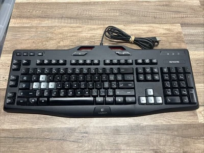 Logitech G105 Keyboard Black top/Red bottom - Image 1 of 4
