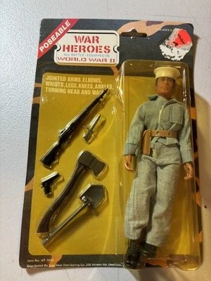 Mego Lion Rock US Fighting Seabee WWII World War II War Heroes Action Figure NOS - Image 1 of 4