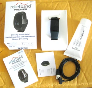 Relief Band Premier 2.0 Armband, Übelkeit Bewegungskrankheit mit Ladekabel & Gel - Bild 1 von 9