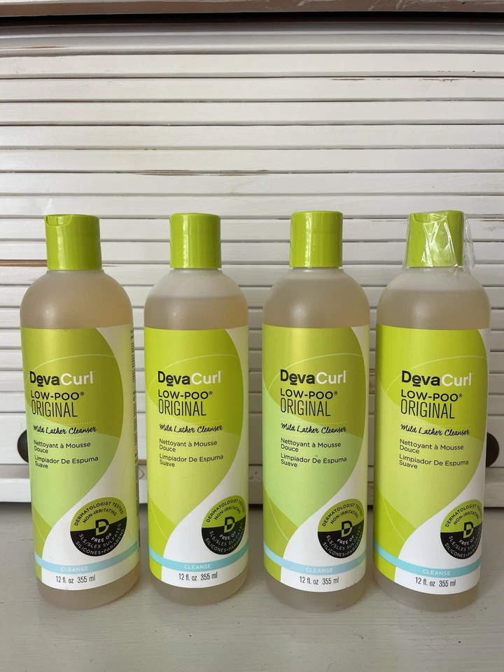 DevaCurl ORIGINAL Low Poo Cleanser 12 oz ea (Pack of 4) - Image 1 of 1