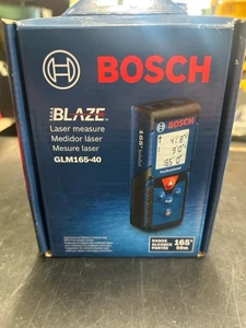 Bosch BLAZE 165 ft. Laser Distance Tape Measuring Tool, GLM165-40 (HPB019298) - Picture 1 of 8