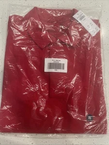 Hollister Classic Fit Advanced Stretch XS Polo RED - Picture 1 of 5