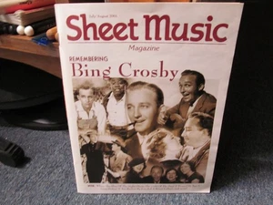 Sheet Music Magazine July/August 2001 *FREE SHIPPING!! - Picture 1 of 1