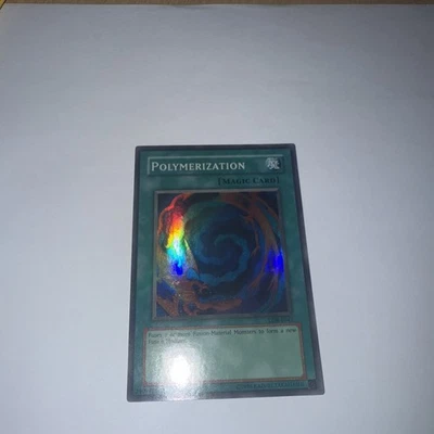 Yugioh Polymerization LOB-E047 Super Rare Unl (LP) - Image 1 of 4