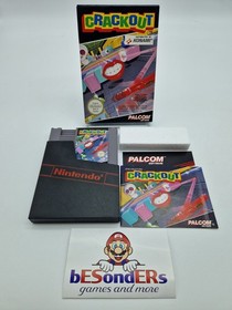 Crackout - Nintendo NES - PAL B Deutsch - OVP - Anleitung - NOE - Konami