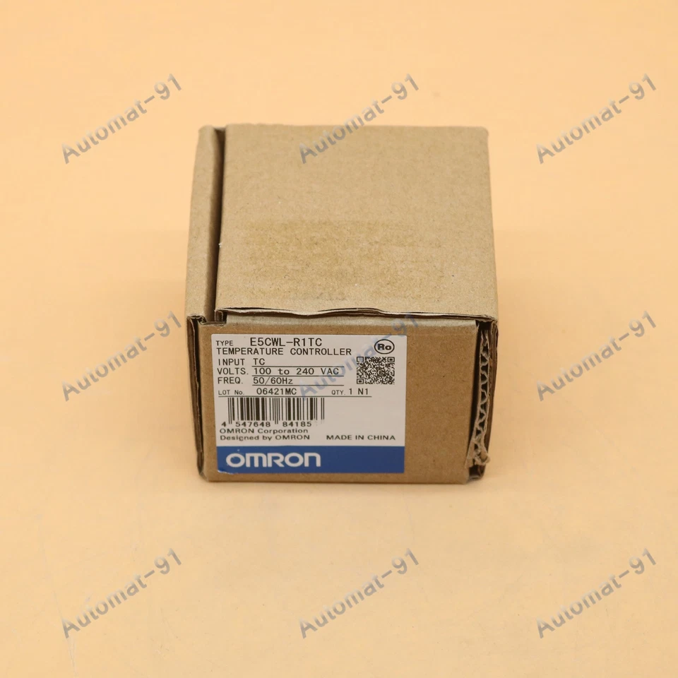 NEW 1PS Omron Temperature Controller E5CWL-R1TC 100-240VAC SPOT STOCK - Image 1 of 4