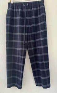 The Group Babaton Jimmy Hose Damen mittelblau kariert Kordelzug Crop Aritzia - Bild 1 von 10