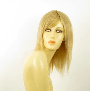 perruque femme 100% cheveux naturel longue blonde ref MARIA 22 - Imagen 1 de 9