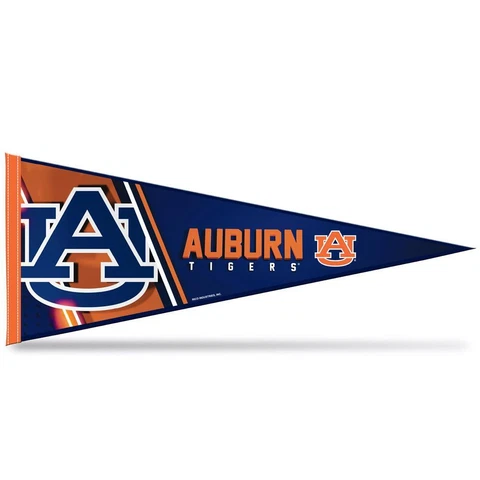 Auburn Tigers 12" x 30" Soft Felt Pennant Cover