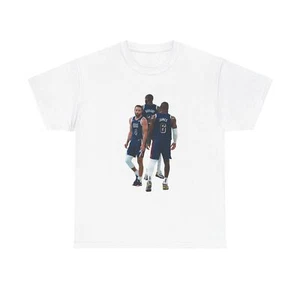 LeBron James Steph Curry Kevin Durant USA Basketball Shirt Olympic Graphic Tee - Picture 1 of 16