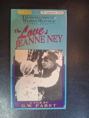 NEW-G.W. Pabst - The Love of Jeanne Ney VHS Kino Video 1927 German silent Weimar - Image 1 of 4
