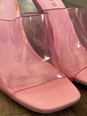 Женские розовые туфли на каблуке Bar III 6,5 - Изображение 1 из 4