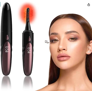 Heated Eyelash Curlers - Electric Eyelash Curler for Makeup Tools USB Rechargeab - Picture 1 of 7