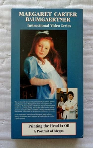 Margaret Carter Baumgaertner Painting The Head In Oil A Portrait of Megan 12 VHS - Bild 1 von 5