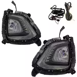 Fog Lamp Set with DRL For Hyundai Creta Type 2 (PAIR) 2018-2020 - Picture 1 of 2