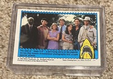 Jaws 3-D movie 1983 Topps full set 44ct