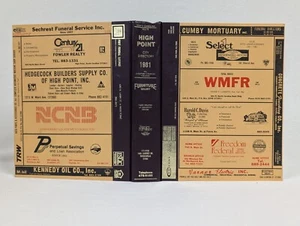 1981 High Point NC City Directory Businesses Residents Ads Phone Book Genealogy - Picture 1 of 10