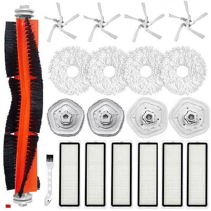 Vacuum Cleaner Side Beush Main Brush Filter Mop Cloth for Dreame Bot W10/W10Pro - Foto 1 di 67
