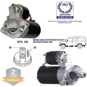 for LAND ROVER DEFENDER 2.2 2.4 TD4 BRAND NEW OEM STARTER MOTOR LR010547 2.2kw - Picture 1 of 1