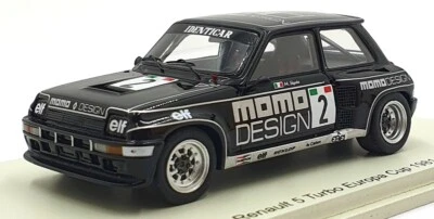 Spark Model 1/43 Scale Resin S6020 - Renault 5 Turbo EC MOMO Noire Sigala 1981 - Image 1 of 4