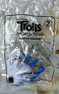 Trolls World Tour Cloud Guy #2 McDonald's Happy Meal giocattolo 2020 nuovo sigillato - Foto 1 di 4