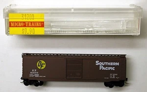 MTL Micro-Trains 31200 Southern Pacific SP 652270 50 piedi boxcar porta singola LPT - Foto 1 di 1