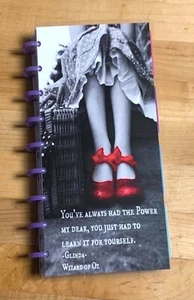 Juego de 4 cubiertas de cotización con zapatillas rojas con media hoja NB Happy Planner- - Imagen 1 de 4
