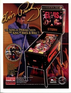 Elvis Stern Pinball Flyer Mint / Brochure / Ad - Picture 1 of 2