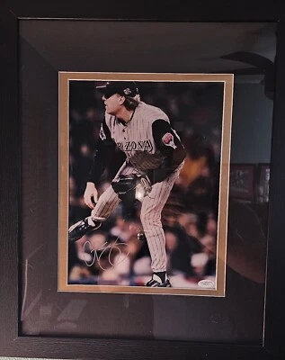 Curt Schilling Arizona Diamondbacks Signed Framed 11x14 Photo JSA COA F99137 - Image 1 of 3