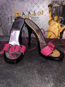 VIA GILIOLI Damen Schuhe Gr.37 Stilettos-Absatz pink Sandalen Plateausandaletten - Bild 1 von 12