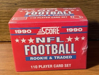 1990 Score Football Update and Rookie Factory Sealed Set - Image 1 of 3