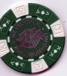 Harley-Davidson: Roadhouse; Mount Vernon, Illinois verde - Imagen 1 de 2