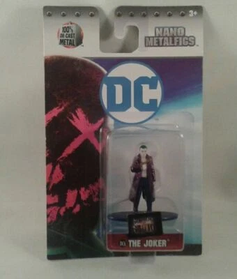 DC Nano Metalfigs DC6 Suicide Squad The Joker 100% Die-Cast Metal New Jada Toys - Image 1 of 2