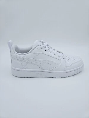 PUMA REBOUND V6 LO Sneakers Big Kids white-cool light gray 393833 03.   #E2 - Image 1 of 4