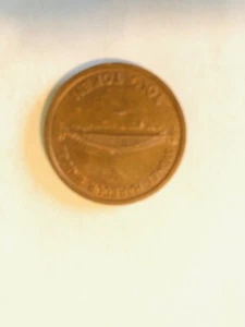 Sydney Harbour Bridge Maut Medaille 1989 - Bild 1 von 2