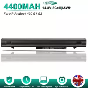 14.8V 4.4AH RA04 Battery For HP ProBook 430 G1 430 G2 HSTNN-IB4L H6L28ET H6L28AA - Picture 1 of 12
