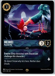 #6 Heihei - Peckish Pal Disney Lorcana Illumineer's Quest Deep Trouble - Imagen 1 de 2