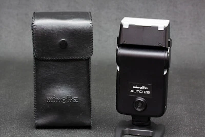 Minolta Auto 28 Electronic Flash Excellent Works Great - Image 1 of 4