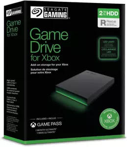 Seagate Game Drive Xbox 2TB Tragbare Externe Festplatte 2.5 Zoll, USB 3.0, Xbox, - Bild 1 von 11