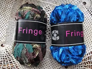 Knit One Crochet Too Fringe Yarn - Choose Color - New - Discontinued - Picture 1 of 5