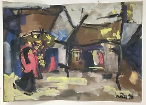 Le Han Vietnamese ancient street original Art In Heart - Picture 1 of 1
