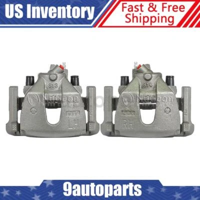 Pinzas de freno de disco delanteras con soporte para 2008 2009 2010 2011 2012 2013 Mazda 3 Foto 1 de 4