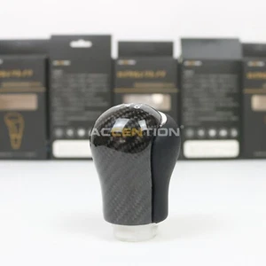 19mm 6S Carbon Fiber Gear Shift Knob For Toyota Hilux Revo 2015-2020 - Picture 1 of 9