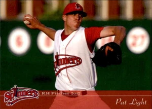 Carta Baseball 2012 Lowell Spinners Grandstand 19 Pat Light Colts Neck New Jersey - Foto 1 di 2