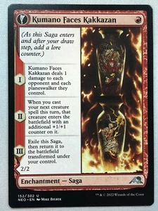 MTG Kamigawa: Neon Dynasty Kumano Faces Kakkazan 152 NM/M - Picture 1 of 2