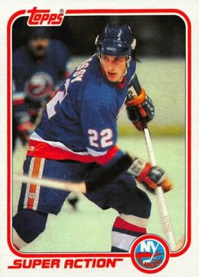 1981-82 Topps #E125 Mike Bossy NM-MT NY Islanders J2M - Image 1 of 2