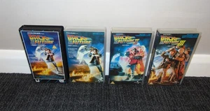 Back to the Future I, II, & III VHS Trilogy & Back to the Future 1 CIC Strip - Picture 1 of 21