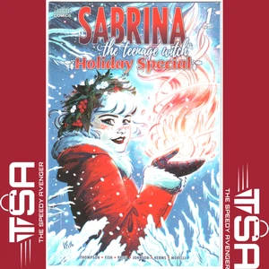 SABRINA THE TEENAGE WITCH HOLIDAY SPECIAL #1 Veronica Fish Regular Cover A 2023 - Picture 1 of 3