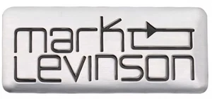Mark Levinson small aluminum alloy car audio speaker emblem decal 4 ct.  - Foto 1 di 2